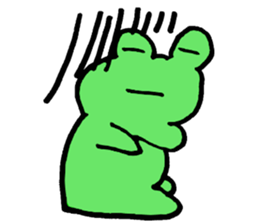 Frog back sticker #2026061