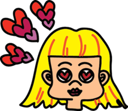 Amy's Facial Expressions sticker #2026236