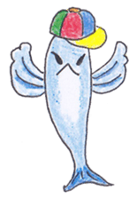 Flying fish sticker #2026497