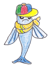 Flying fish sticker #2026499
