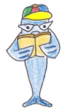 Flying fish sticker #2026503