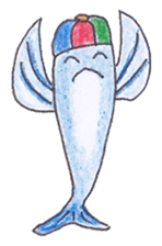 Flying fish sticker #2026505