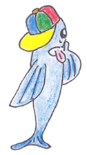 Flying fish sticker #2026506