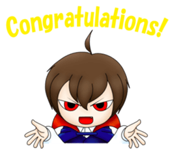 vampire bert sticker #2026730