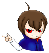 vampire bert sticker #2026743