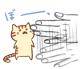 Messenger of the companion cats version2 sticker #2026896