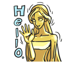 AsB - KinChan (The Golden Girl) sticker #2027089