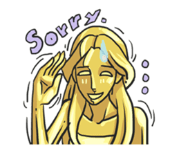 AsB - KinChan (The Golden Girl) sticker #2027092