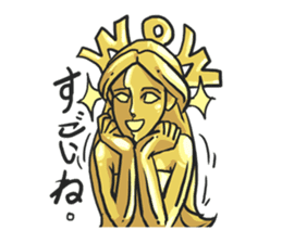 AsB - KinChan (The Golden Girl) sticker #2027093