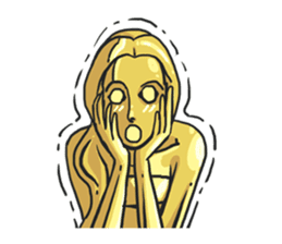 AsB - KinChan (The Golden Girl) sticker #2027105