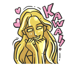 AsB - KinChan (The Golden Girl) sticker #2027108