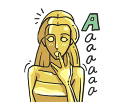 AsB - KinChan (The Golden Girl) sticker #2027109