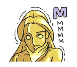 AsB - KinChan (The Golden Girl) sticker #2027110