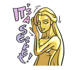 AsB - KinChan (The Golden Girl) sticker #2027113