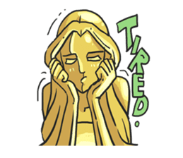 AsB - KinChan (The Golden Girl) sticker #2027116