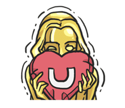 AsB - KinChan (The Golden Girl) sticker #2027118