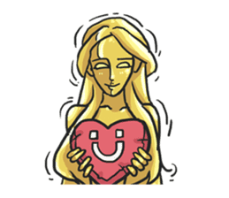 AsB - KinChan (The Golden Girl) sticker #2027119