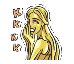 AsB - KinChan (The Golden Girl) sticker #2027121