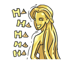 AsB - KinChan (The Golden Girl) sticker #2027122