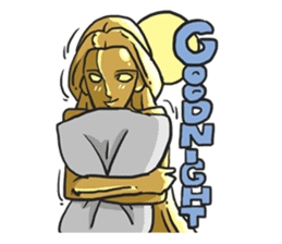 AsB - KinChan (The Golden Girl) sticker #2027124