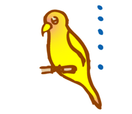 "PEACH", Peach-faced Lovebird sticker #2027513