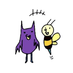 The life of flying bats and bees