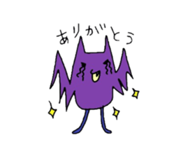 The life of flying bats and bees sticker #2027607