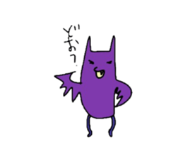 The life of flying bats and bees sticker #2027609