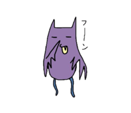The life of flying bats and bees sticker #2027628