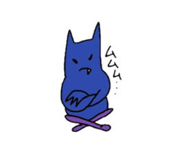 The life of flying bats and bees sticker #2027634