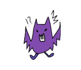 The life of flying bats and bees sticker #2027641