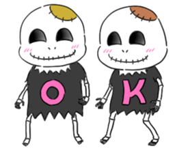 Ghost,Zombie,Devil sticker #2028329