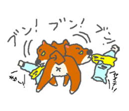 Shiba and Corgi sticker #2028489