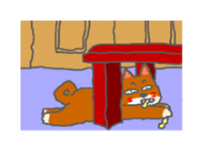 Shiba and Corgi sticker #2028498