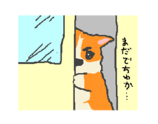 Shiba and Corgi sticker #2028516
