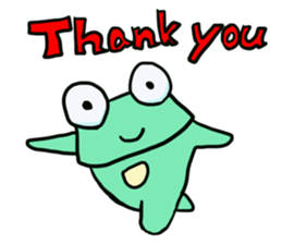 Squar face,Frog family sticker #2028525