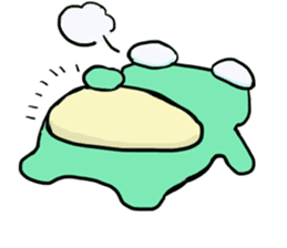 Squar face,Frog family sticker #2028540