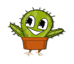 Cactus boy Abel 1 sticker #2028645