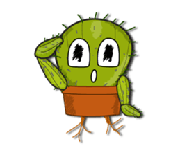Cactus boy Abel 1 sticker #2028646