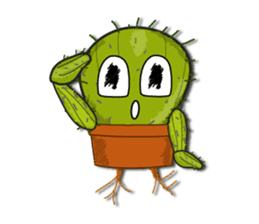 Cactus boy Abel 1 sticker #2028646