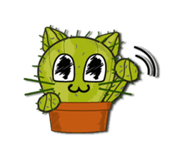 Cactus boy Abel 1 sticker #2028648
