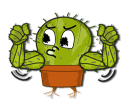 Cactus boy Abel 1 sticker #2028662