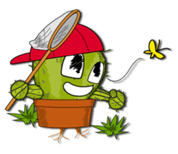 Cactus boy Abel 1 sticker #2028675