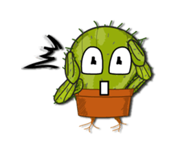 Cactus boy Abel 1 sticker #2028683