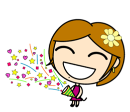 Daily life of "Okuchan" sticker #2028808