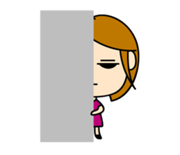 Daily life of "Okuchan" sticker #2028817