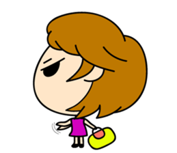 Daily life of "Okuchan" sticker #2028818