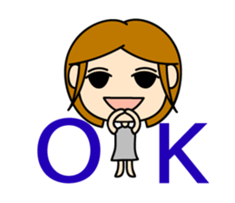 Daily life of "Okuchan" sticker #2028827