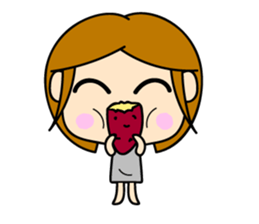 Daily life of "Okuchan" sticker #2028832