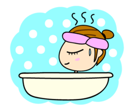 Daily life of "Okuchan" sticker #2028838